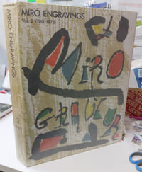 Miró engraver (complet) - tome 1 (1928-1960 lelong) - tome 2 (1961-1973 édition américaine Rizzoli) - tome 3 1973-1975 Lelong )- tome 4 (1976-1984 lelong)