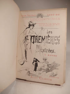 Les Premières illustrées. 5e année. Saison théâtrale 1885-86. Préface par Jules Clarétie.