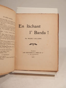 En lâchant l'Barda !. LECLERC (Marc)