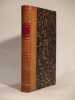 Etudes de pathologie sociale : Les Deux Prostitutions (1860-1870).. CARLIER (F.)