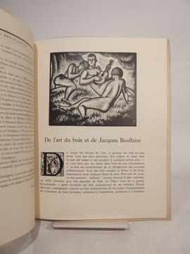 Le Miroir du livre dart : De lart du bois et de Jacques Boullaire.. COLRAT (Bernard), BOULLAIRE (Jacques)
