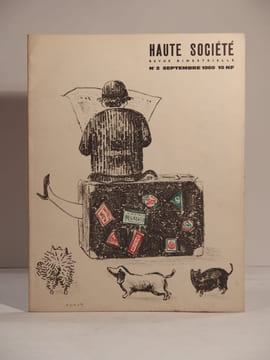 Haute Société, n° 2, septembre 1960. . TOPOR (Roland), TIM, FOLON, SEARLE, SINE, MINOS, EFFEL (Jean), YLIPSE, VILORIN (Louise de), JOUFFROY (Alain), ...