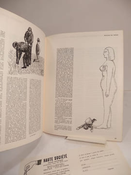 Haute Société, n° 2, septembre 1960. . TOPOR (Roland), TIM, FOLON, SEARLE, SINE, MINOS, EFFEL (Jean), YLIPSE, VILORIN (Louise de), JOUFFROY (Alain), ...