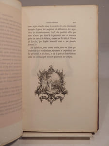 La Société galante et littéraire au XVIIIe siècle.