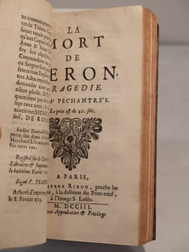 Amasis, tragédie. [SUIVI DE:] Arrie et Petus, tragédie. Par Madlle Barbier. [DE:] Cornélie, Mère des Gracques. Tragédie. Par Madlle Barbier. [DE:] La ...
