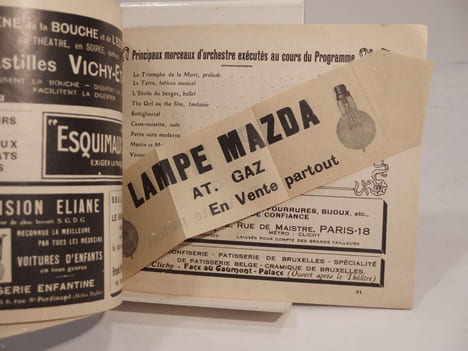 Gaumont Palace. 15e année, saison 1925-1926. (Hippodrome) (Place de Clichy) Le plus grand cinéma du monde.. GAUMONT
