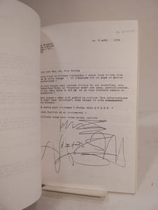 72 lettres de Raoul Hausman 1956 - 1968. Con un testo introduttivo di Sarenco.