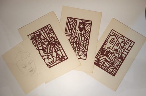 13 poèmes en prose, avec treize illustrations de Émile LAHNÉR. SAUVAGE (Marcel)