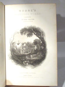 The Poetical works of Thomas Moore. Complete in one volume, illustrated with engravings, from drawings by eminent artists.