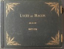 Lycée de Mâcon, 1877-78.  [DAVID, photographe à Levallois]