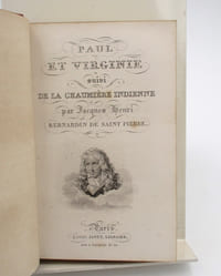 Paul et Virginie. Suivi de La chaumière indienne.