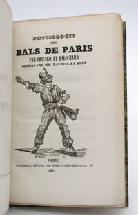 Physiologie des bals de Paris. Par Chicard et Balochard