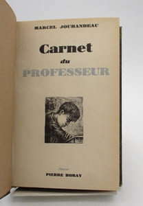 Carnet du professeur