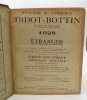 Annuaire du commerce Didot-Bottin. 131e année de publication 1928. Étranger. DIDOT-BOTTIN