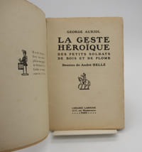 La Geste héroïque des petits Soldats de Bois et de Plomb