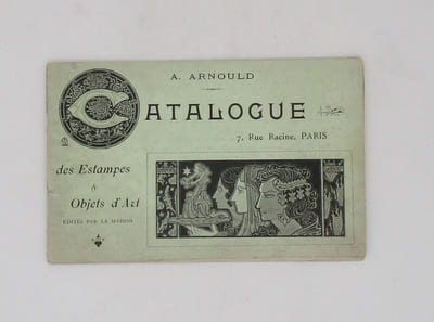 Catalogues des Estampes et Objets dArt édités par la maison ARNOULD. 
