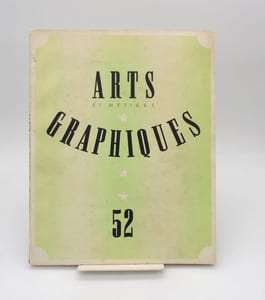 Arts et Métiers Graphiques n° 52 du 15 avril 1936"Le Front couvert"