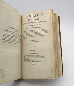 Le Nain jaune, ou Journal des Arts, des Sciences et de la Littérature[Et ]Le Nain jaune réfugié.[Suivi de : ]Fantaisies politiques, morales, critiques ...