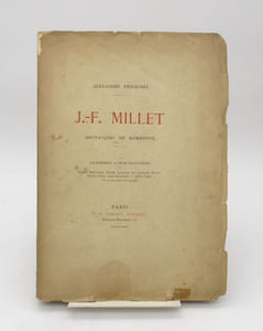 J.-F. Millet. Souvenirs de Barbizon
