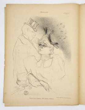 L'Escarmouche. Première année N°4. DARIEN (Georges), TOULOUSE-LAUTREC (Henri de), IBELS (Henri-Gabriel)