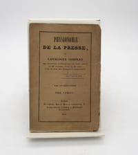 Physionomie de la presse. [ou] Catalogue complet des nouveaux journaux qui ont paru depuis le 24 février, jusqu'au 20 août, avec le nom des principaux rédacteurs par un chiffonnier