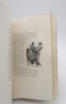 Paris Vivant. Le Journal. Le Théâtre. HUGHES (Clovis), SARCEY (Francisque)