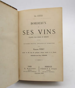 Bordeaux et ses vins classés par ordre de mérite