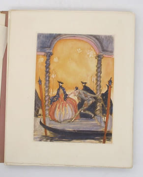 La Nuit vénitienne. de MUSSET (Alfred), DOMERGUE (Jean-Gabriel)