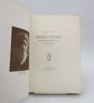 Renée Vivien. Femme damnée, Femme sauvée. LE DANTEC (Yves-Gérard)