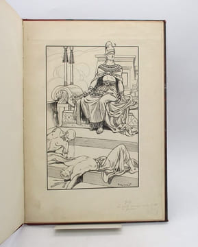 Le Roman de la momie. Dessins originaux. MORIN (Henry)