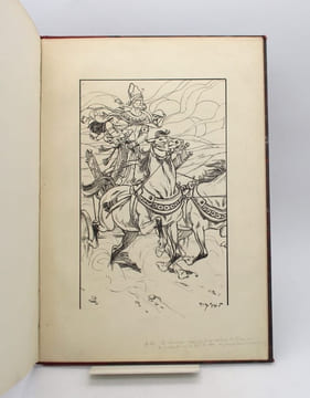 Le Roman de la momie. Dessins originaux. MORIN (Henry)