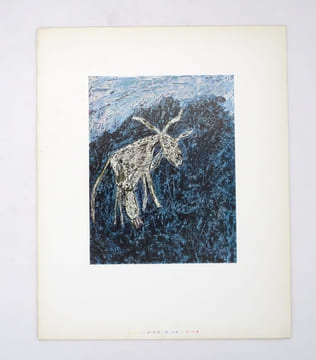 La Vache au pré noir de Jean Dubuffet. Lettre d'un imprimeur à un peintre et la réponse que celui-ci y fit. DUBUFFET (Jean), BARNIER (Louis)