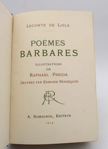 Poèmes barbares