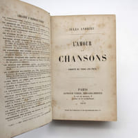L'Amour en chanson. Chants de tous les pays [suivi de :] Les Bohémiennes de l'amour [suivi de :] Les Comédiens de Paris [suivi de :] Les Souteneurs ou les amants de coeur. Etudes de moeurs 
