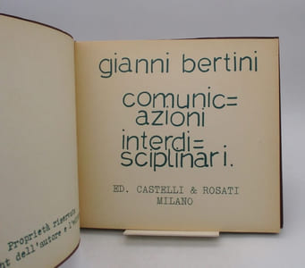 Comunicazioni interdisciplinari