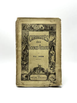 Curiosités des Sciences Occultes par P.-L. Jacob, Bibliographie . JACOB (Paul-Lacroix)