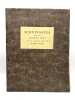 "Survivances", Po&egrave;mes de Lionello Fiumi, traduits de l'italien par Pierre de Nolhac, de l'Acad&eacute;mie fran&ccedil;aise, Eug&egrave;ne Bestaux, Henri Marchand, Alfred ...