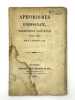 Aphorismes d'Hippocrate, traduction nouvelle, en vers libres, par J.P. Bourdon, D.M.. BOURDON (J.P.)