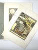 Les mois, Douze compositions d'Eug&egrave;ne Grasset, Grav&eacute;s sur bois & imprim&eacute;s en chromotypographie . GRASSET (Eug&egrave;ne)