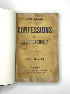 Confessions d'un ex-libre-penseur. TAXIL (Léo)