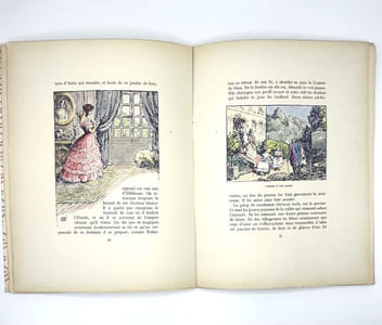Almaïde d'Étremont, par Françis Jammes, illustrations en couleurs de J.-B. Vettiner