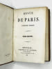 Revue de Paris. Deuxi&egrave;me &eacute;dition. Tome Second seul. . DELACROIX, NODIER, MERIMEE...