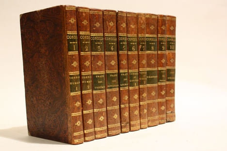 Oeuvres complètes. Revues, corrigées par l'auteur, et imprimées sur ses manuscrits autographes.. CONDILLAC