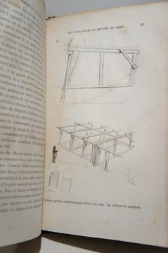 Mémoire de la défense de Paris, septembre 1870 - janvier 1871.. VIOLLET-LE-DUC