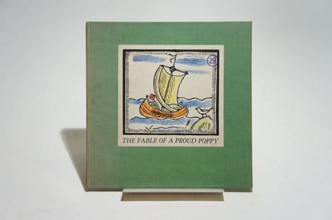 The Fable of a Proud Poppy. Wood-Engravings by Emile LAHNER. . DOMINO (John), LAHNER (Emile), AVERILL (Esther)