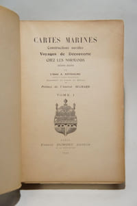 Cartes marines, constructions navales, voyages de découvertes chez les Normands. 1500-1650. Préface de l'Amiral Buchard.