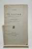 Po&eacute;sies de Th. Gautier qui ne figureront pas dans ses oeuvres, pr&eacute;c&eacute;d&eacute;es d'une autobiographie et orn&eacute;es d'un portrait singulier.. GAUTIER (Th&eacute;ophile), ...