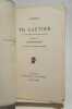 Po&eacute;sies de Th. Gautier qui ne figureront pas dans ses oeuvres, pr&eacute;c&eacute;d&eacute;es d'une autobiographie et orn&eacute;es d'un portrait singulier.. GAUTIER (Th&eacute;ophile), ...