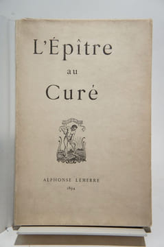 L'Épître au Curé par Monsieur Augeron. Présentation : Nadar. Glossaire : Sylvain de Saulnay.. NADAR