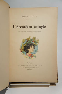 L'Accordeur aveugle. Illustrations de François Courboin.. PREVOST (Marcel), COURBOIN (François)